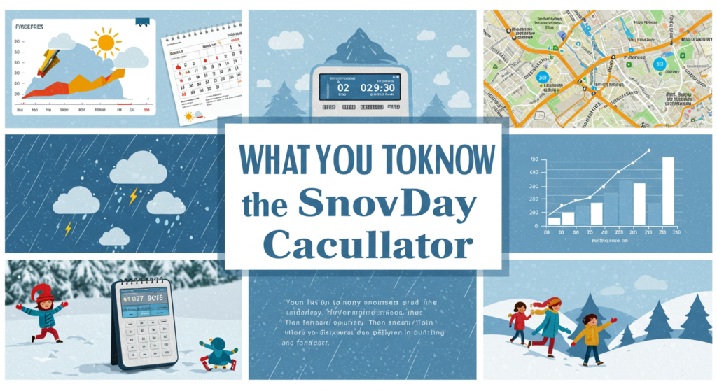 What You Need to Know About the snow day calculator